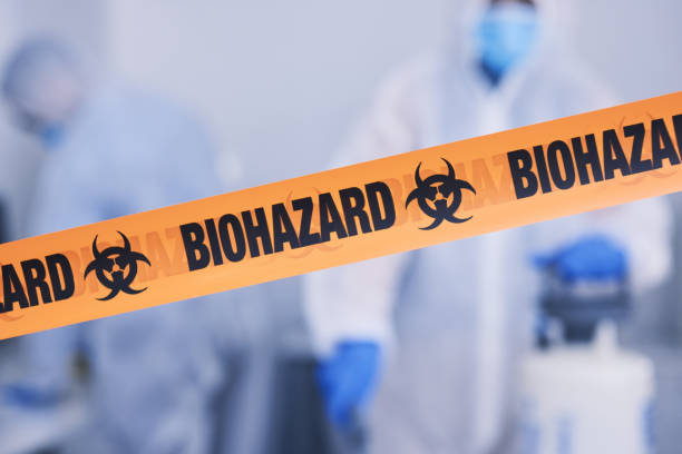 Professional Drug Lab Cleanup technician working in White Hall, MD